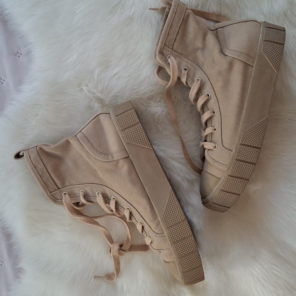 Zara Chunky Trainers Boots Sneackers - Picture 8 of 16